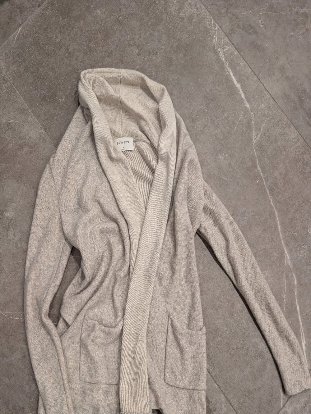 Shawl cardigan
